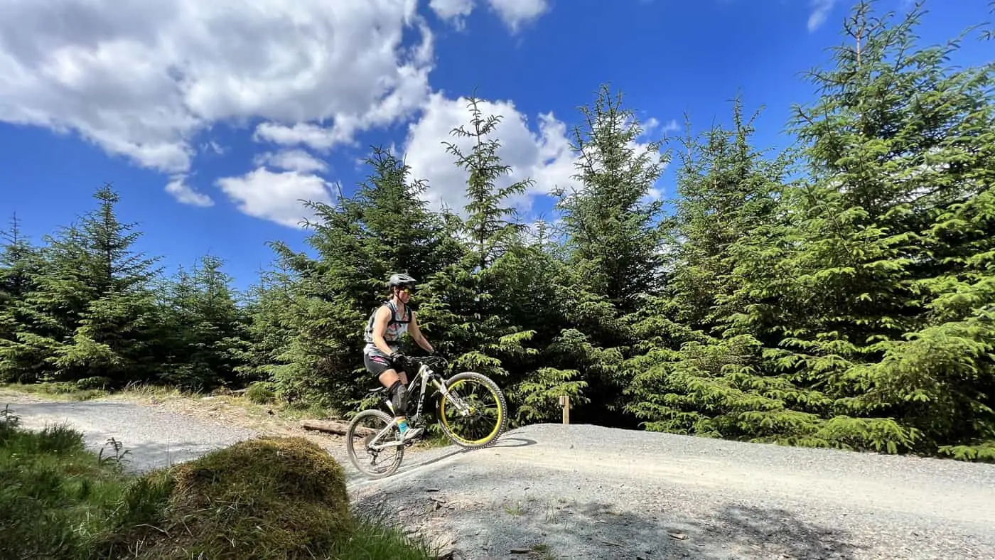 Glentress Innerleithen MTB Jump
